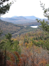 Orford vue du Mont Cathédrale